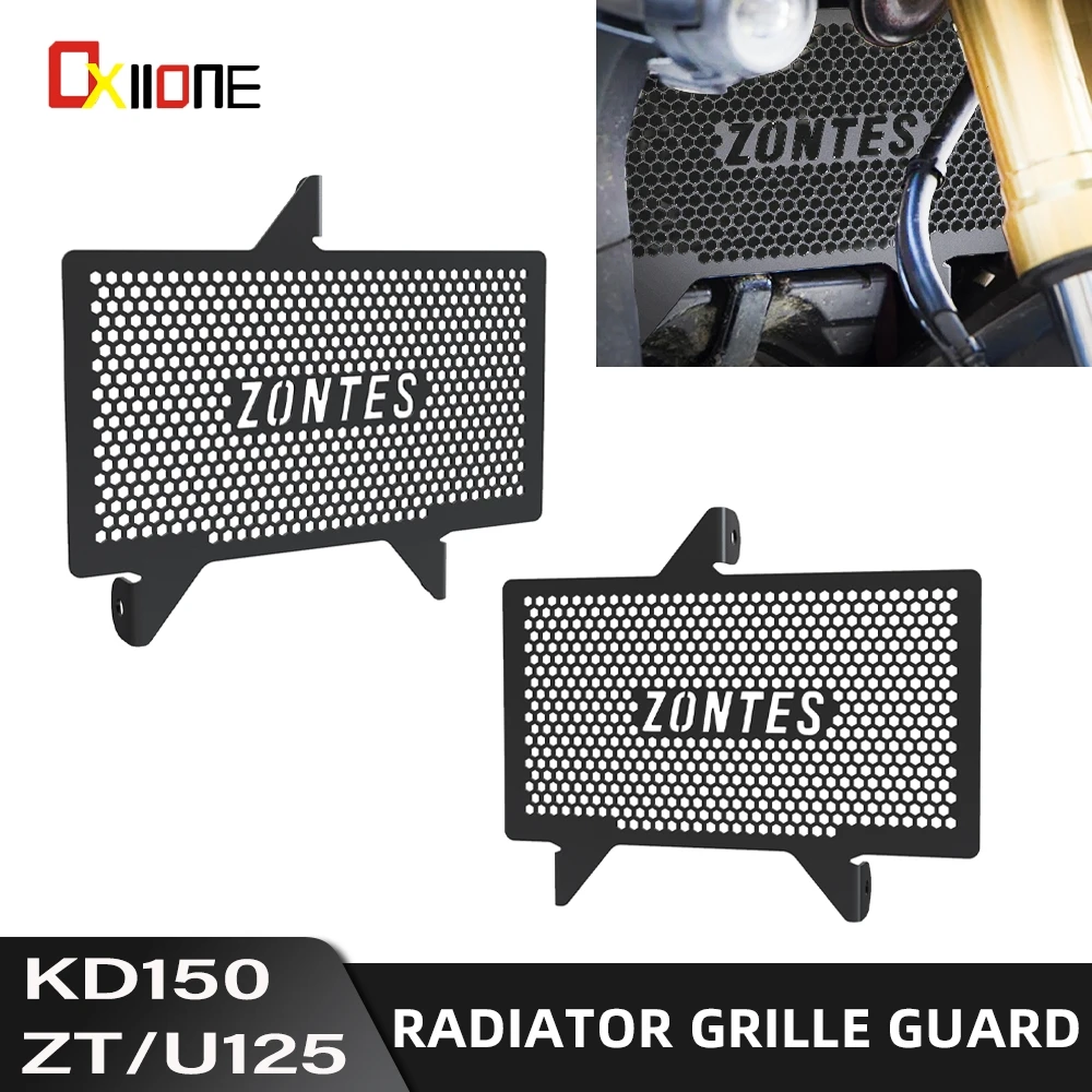 

2020-2024 For Zontes G1-125 ZT125 G1 ZT155 ZT125U ZT125-U 125-Z2 125-U1 U125 Motorcycle Radiator Grille Guard Cover Protector