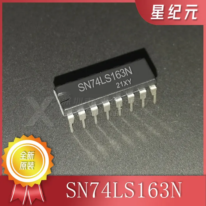 

[IN STOCK]1 PieceNew SN74LS163N HD74LS163P DIP-16 Quad Binary Synchronous Counter
