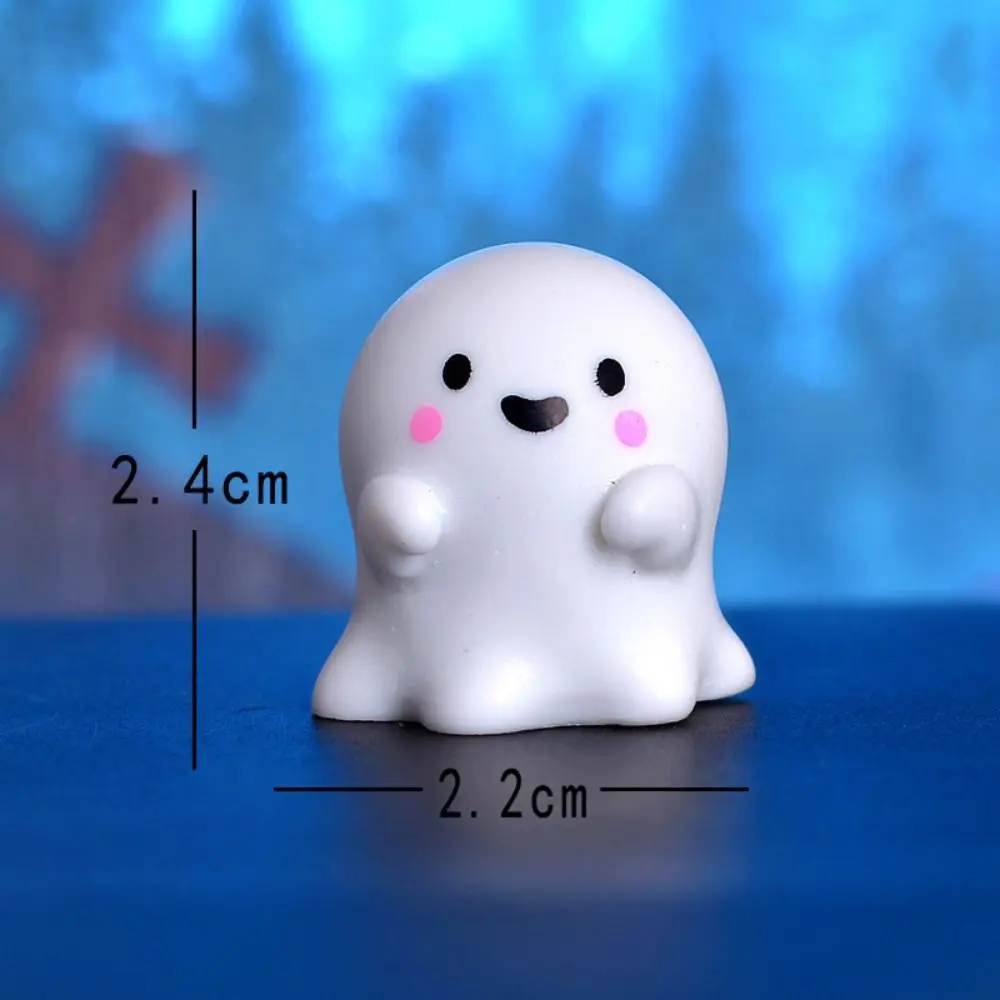 New Cute Pumpkin Halloween Resin Craft Decoration Ghost Decoration Micro Landscape Horticulture DIY Accessories Mini Ornaments