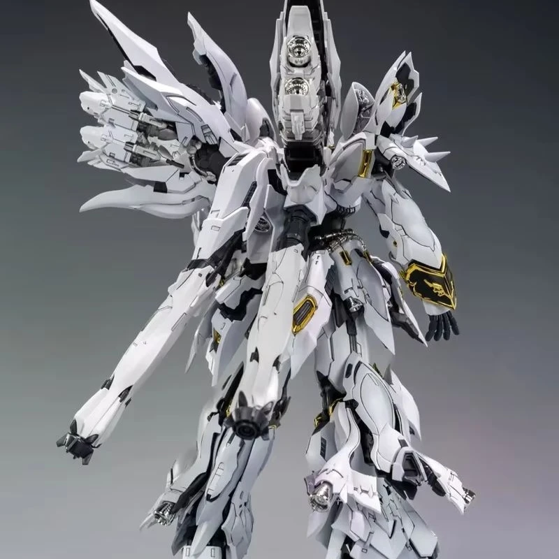 متوفر المذنب نموذج 1/100 ملغ الأحمر/الأبيض المذنب Msn-06s Sinanju Gk Sytle الجمعية أطقم منمذجة البلاستيك نموذج عمل الشكل لعبة #3