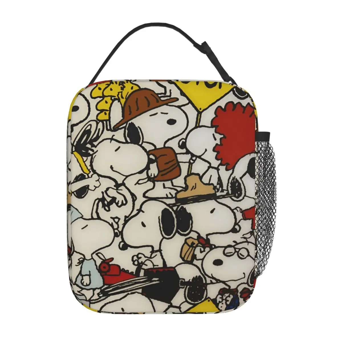 

Snoopys милые собаки Woodstock термоизолированная сумка для обеда для офиса портативный контейнер для еды сумки-холодильник термокоробки для обеда