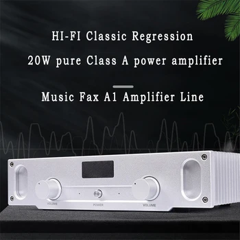 A1S Pure Class A Amplifier  20W Pure Class A Power Amplifier Home HIFI Fever Level Power Amplifier ﻿4-8Q