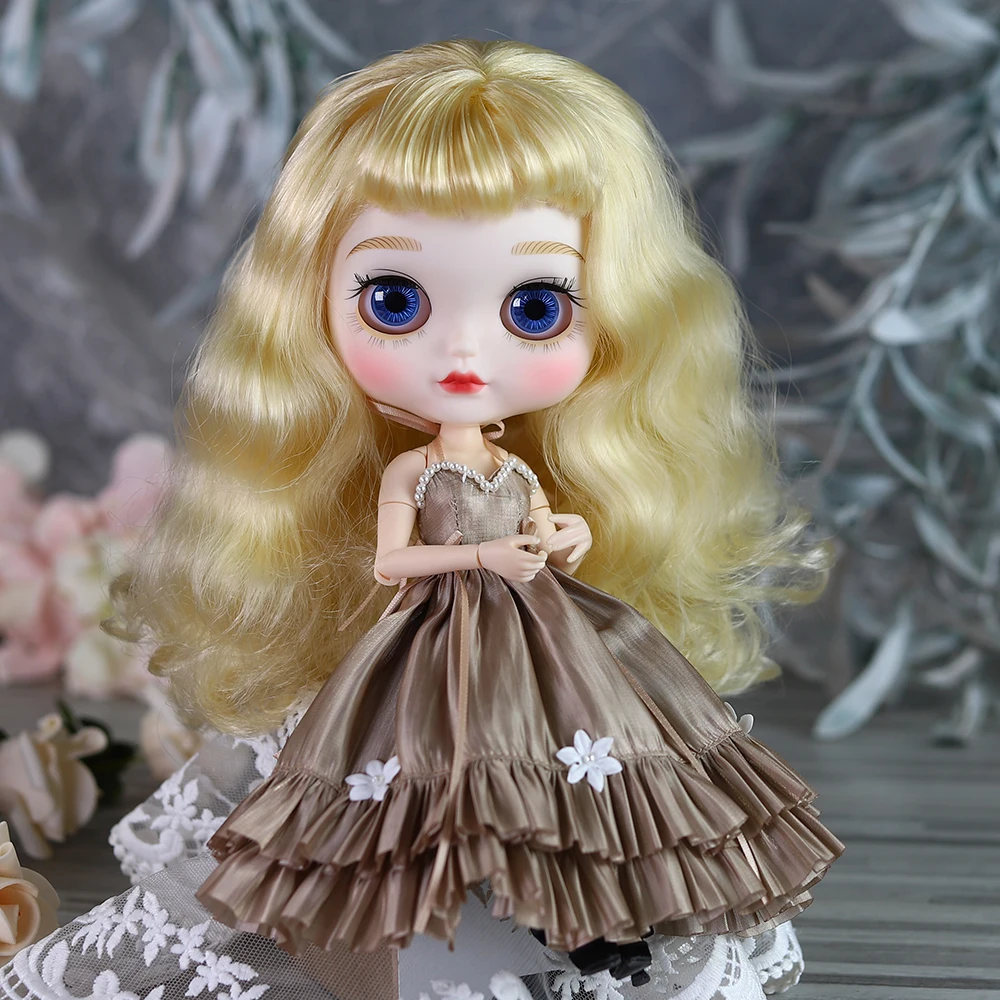 ICY DBS Blyth doll toy Simple Evening Dress Elegant Skirt Anime Costume