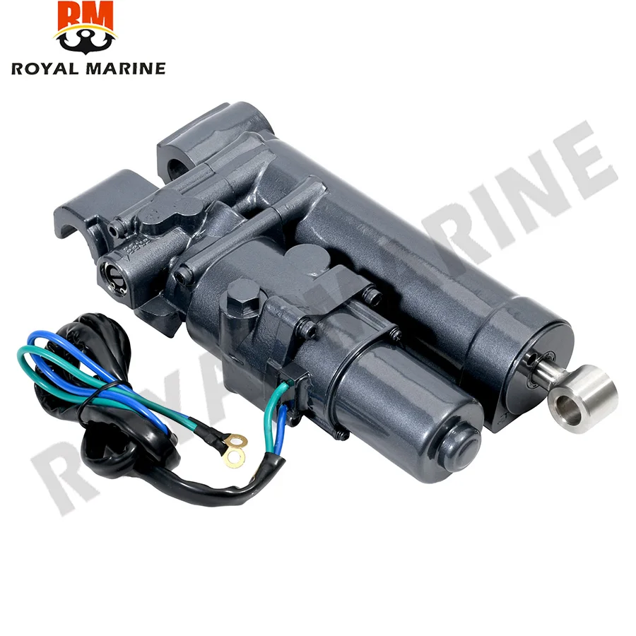 65W-43800 For Yamaha 2 stroke 25HP 30HP 40HP F25 F30HP 40HP Outboard Single Ram Power Tilt Trim Unit 65W-43800-02-4D New Style