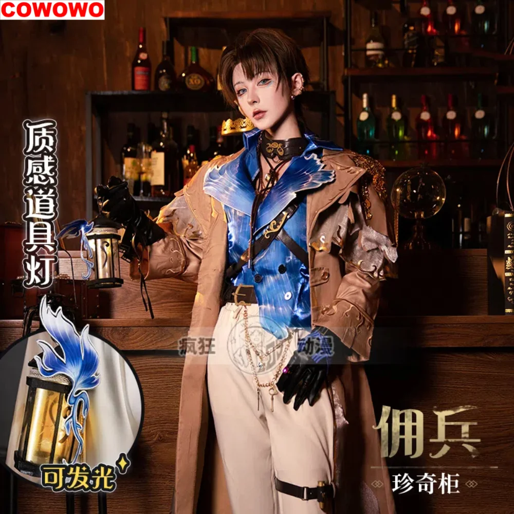 

COWOWO Identity V Naib Subedar Cosplay Costume Cos Game Anime Party Uniform Hallowen Play Role Clothes Clothing