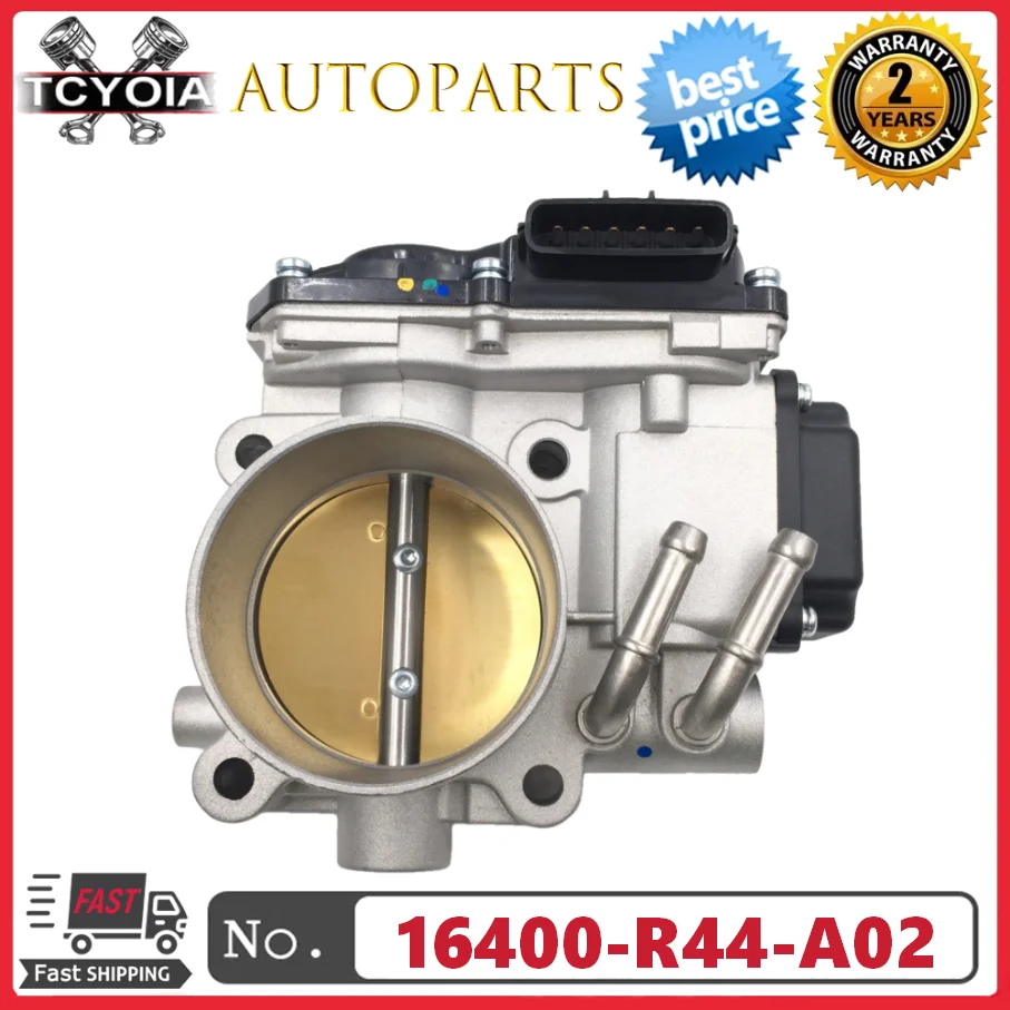 

Throttle Body 16400-R44-A02 16400R44A02 For HONDA ACCORD CIVIC CR-V CROSSTOUR ACURA ILX TSX 2.4L L4