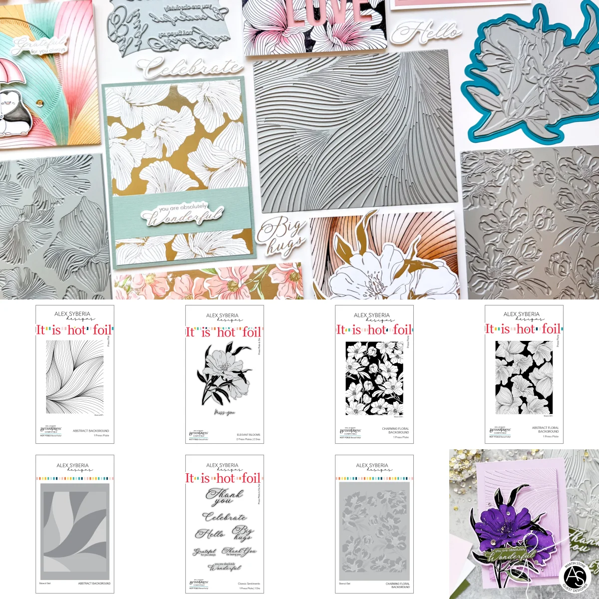 

Floral Blooms Background Press Plates stencils for DIY Greeting Card Making Scrapbooking Craft Paper Decoration New Arrival 2025