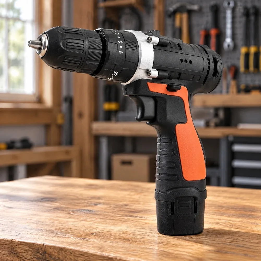 12V Cordless Drill Driver Featuring Brushless Motor Technology for Consistent Power Delivery Variable Load Conditions