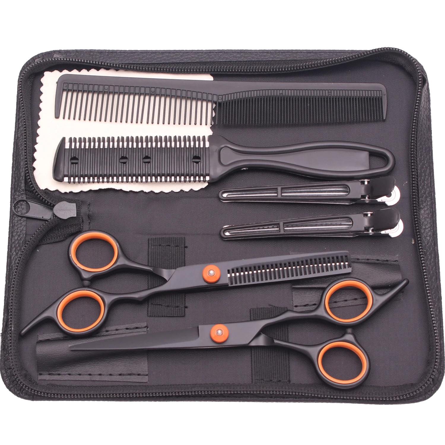 6,0'' Zoll Haarschere Professionelle Schneideschere Ausdünnung Friseur Haarschnitt Set Salon Friseur & Zuhause Japanischer Stahl 1001
