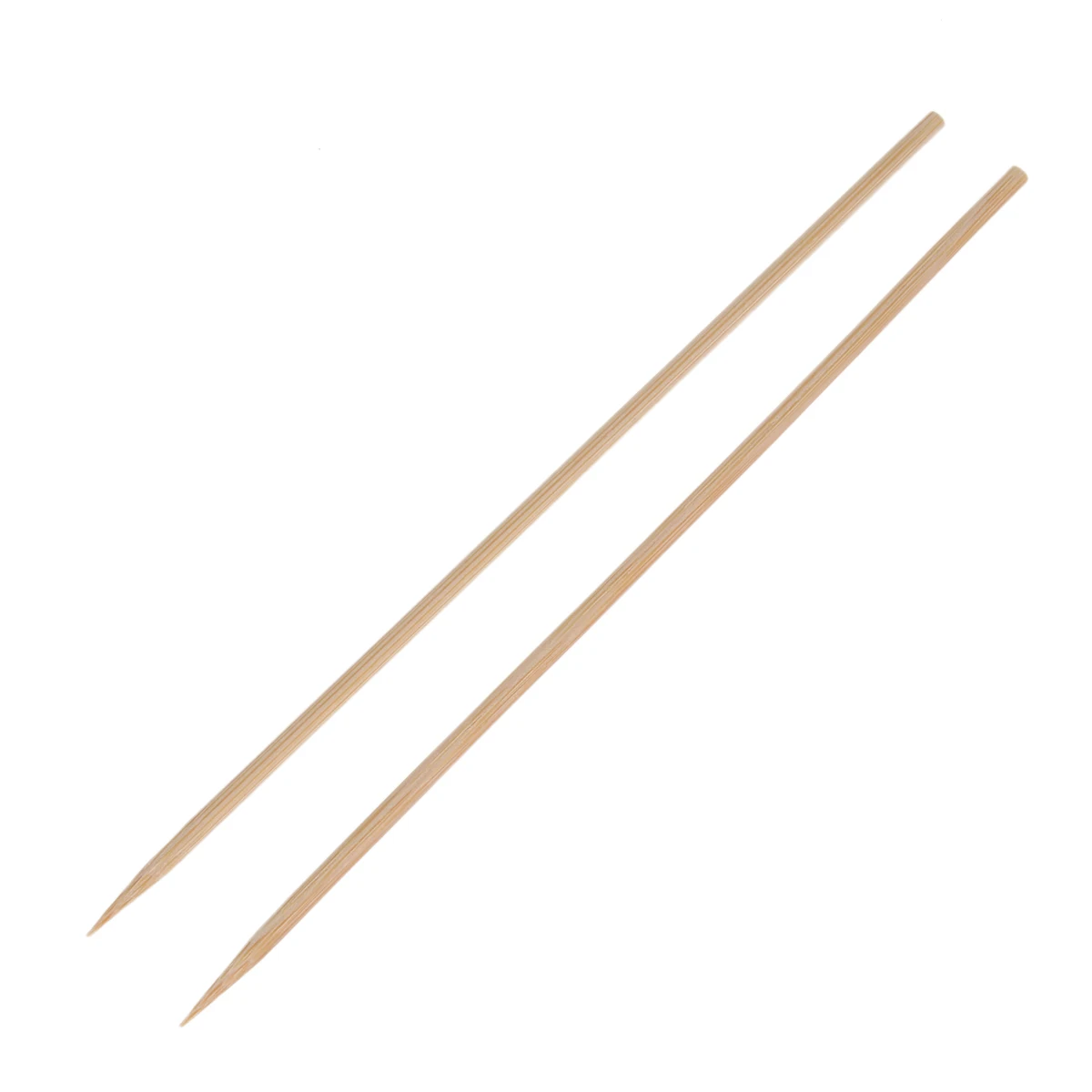 

180 pcs 15X0.3Cm Disposable Bamboo Skewers Food Grade Bbq Appetizer Roasting Sticks Smooth Sandwich Wedges Fruit