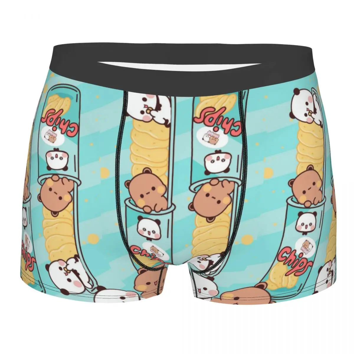 

Пользовательские крутые боксеры Bubu и Dudu, шорты, мужские трусы, удобные трусы, нижнее белье