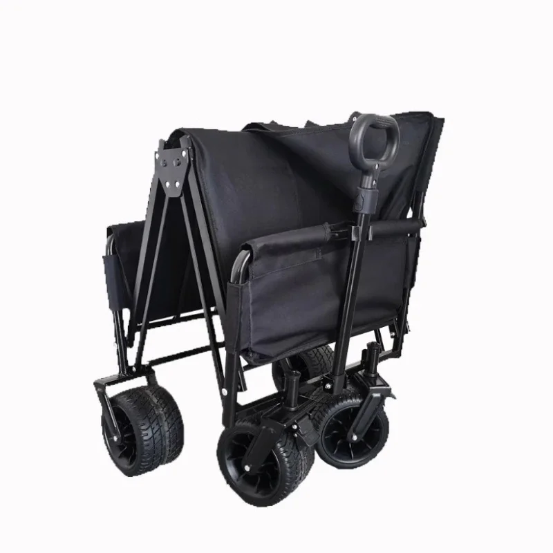 

Outdoor sofa Multi-function recliner folding cart can be used as seat folding fishing trailer camping