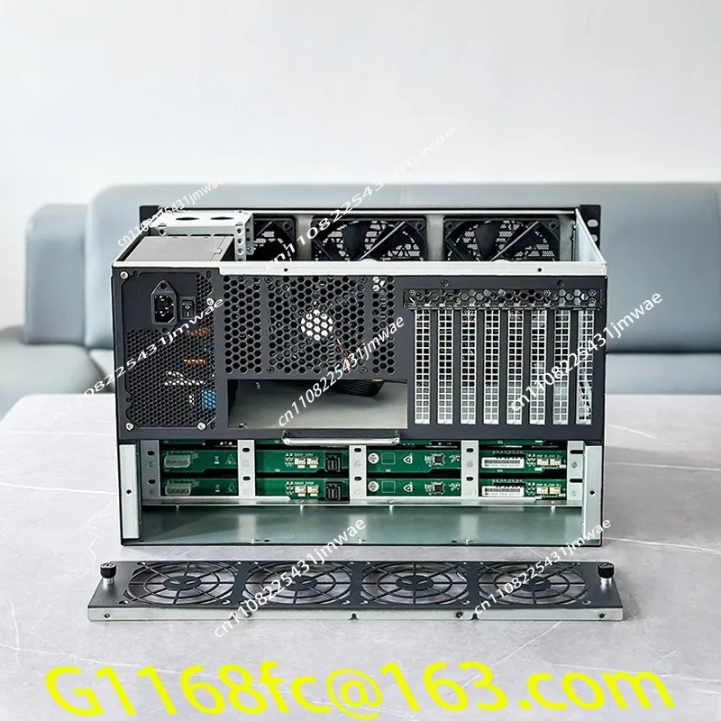 12-Disk NAS Chassis ATX Main Board ATX Power Supply 8 Full-height Slots Enterprise Home AIO Server