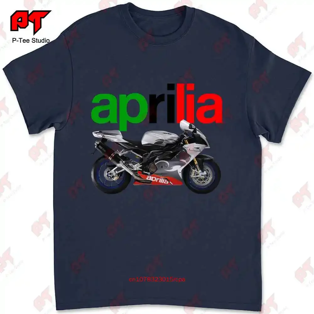 Aprilla Rsv 1000 R Motorcycle Bike Logo 01 T-shirt 2434