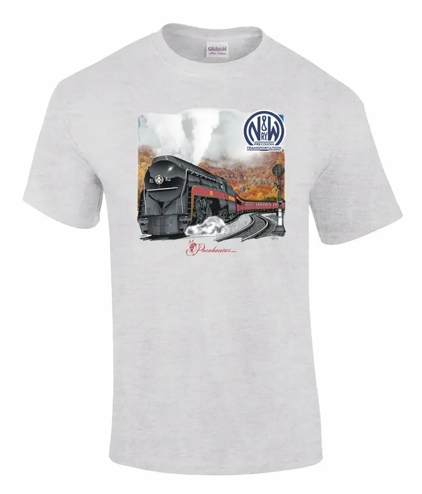 Norfolk and Western 611 train Authentic Railroad T-Shirt Tee Shirt [10018]