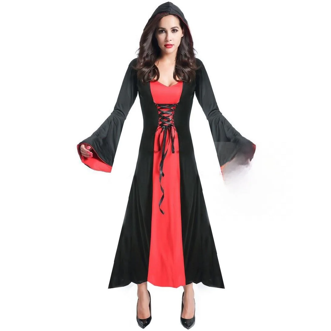 

Women's Devil Halloween Witch Costume Role Play Dress Ethnic Stage Costume Spring Other Brand Traditional Chines...