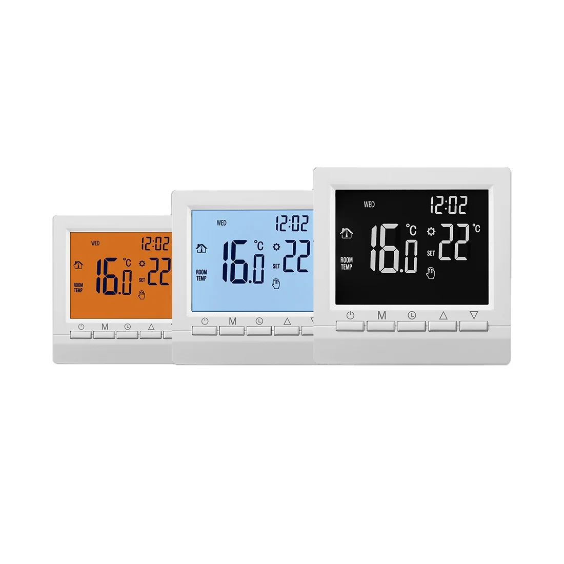 Termostato programável semanal do WIFI da tela de toque ME83 para a caldeira eletrônica do aquecimento do assoalho