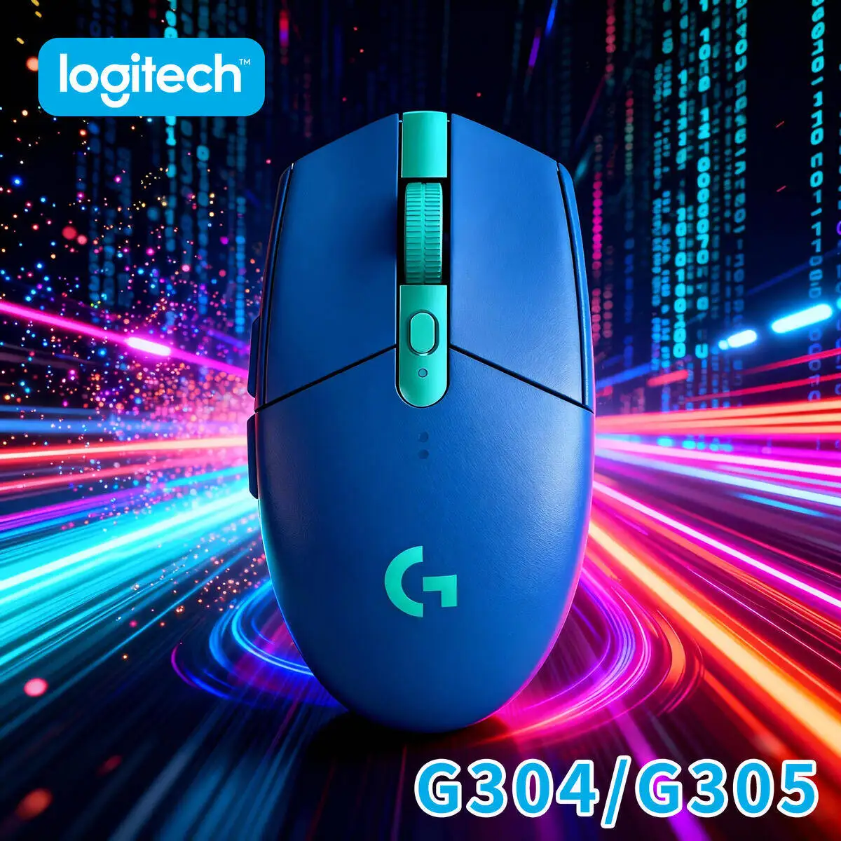 

Logitech G304 Lightweight Wireless Mouse Long Battery Life Ergonomic Design for Gamers