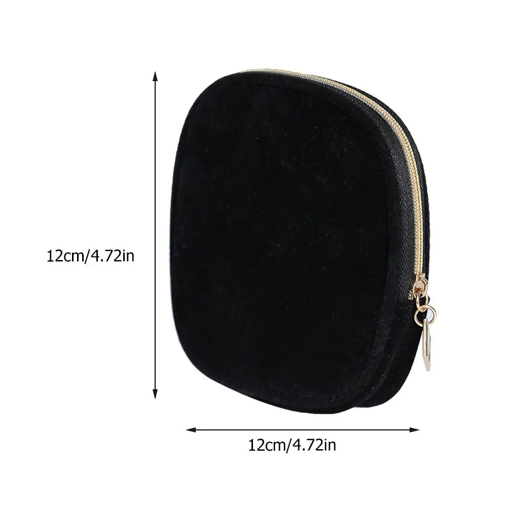 حقيبة تخزين المكياج الصغيرة عالية الجودة سروال قصير محمول حقيبة تنظيم للنساء سحاب صغير محفظة نسائية للعملات المعدنية مفتاح حامل #5