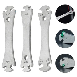 12 13 14 15G Bicycle Spoke Wrench Bicycle Bike Rim Wheel Spokes Wrench Fastening Correction Device Repair Tool For Shimano Mavic