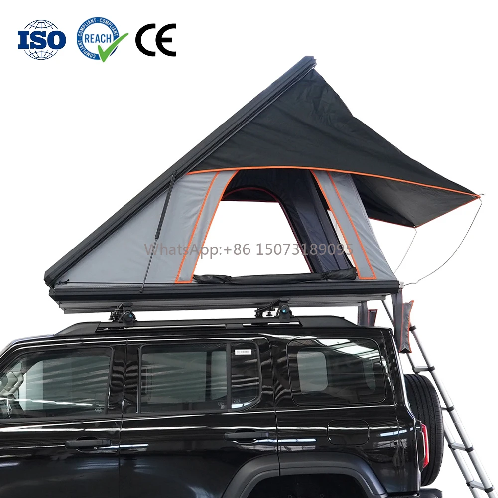 

2025 Hot Styles Outdoor Car Roof Top Tent Camper Solar Hartschale Aluminium Alu Dachzelt Mobile Car Tents Sale