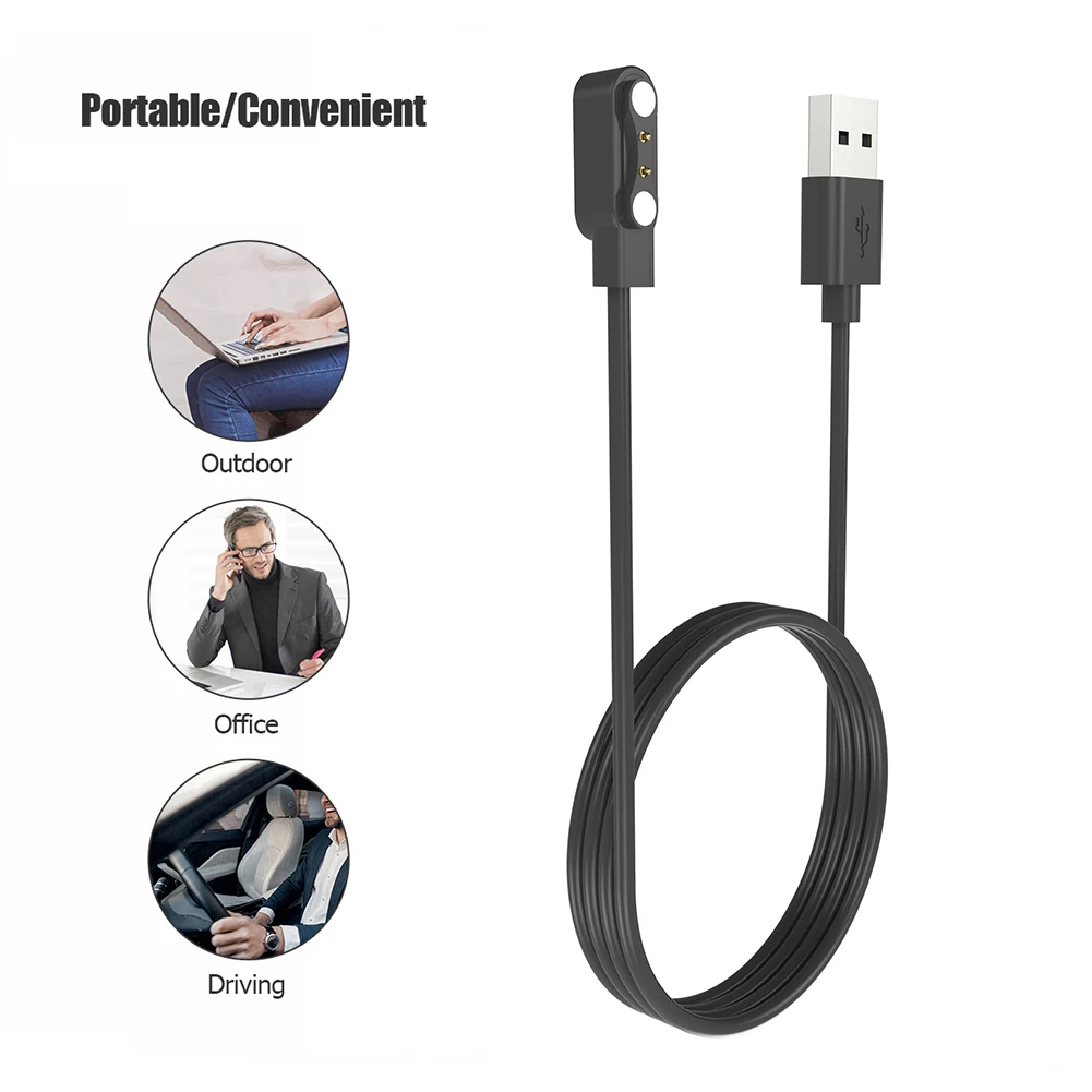 5V 1A Watch Charger 1m Cable USB Charger Multiple Protection Charger Devices Smart Accessories for COLMI P8 MAX 2022 Smartwatch