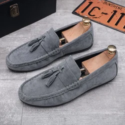 Men's Casual Leather Shoes Soft Leather Shoes Pointed Soles Versatile Walking  Comfortable Shoes for Spring and Autumn Seasons