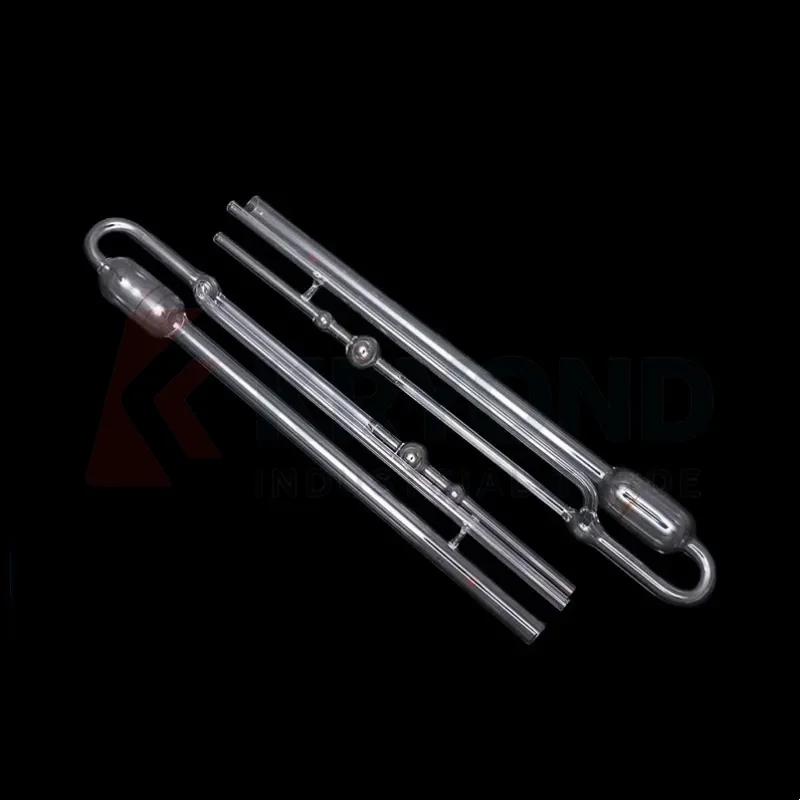 

Ubbelohde Capillary Viscometer 1834 Type for Petroleum Viscosity Measurement 0.24mm to 1.83mm Range Laboratory Glassware 1 PCS