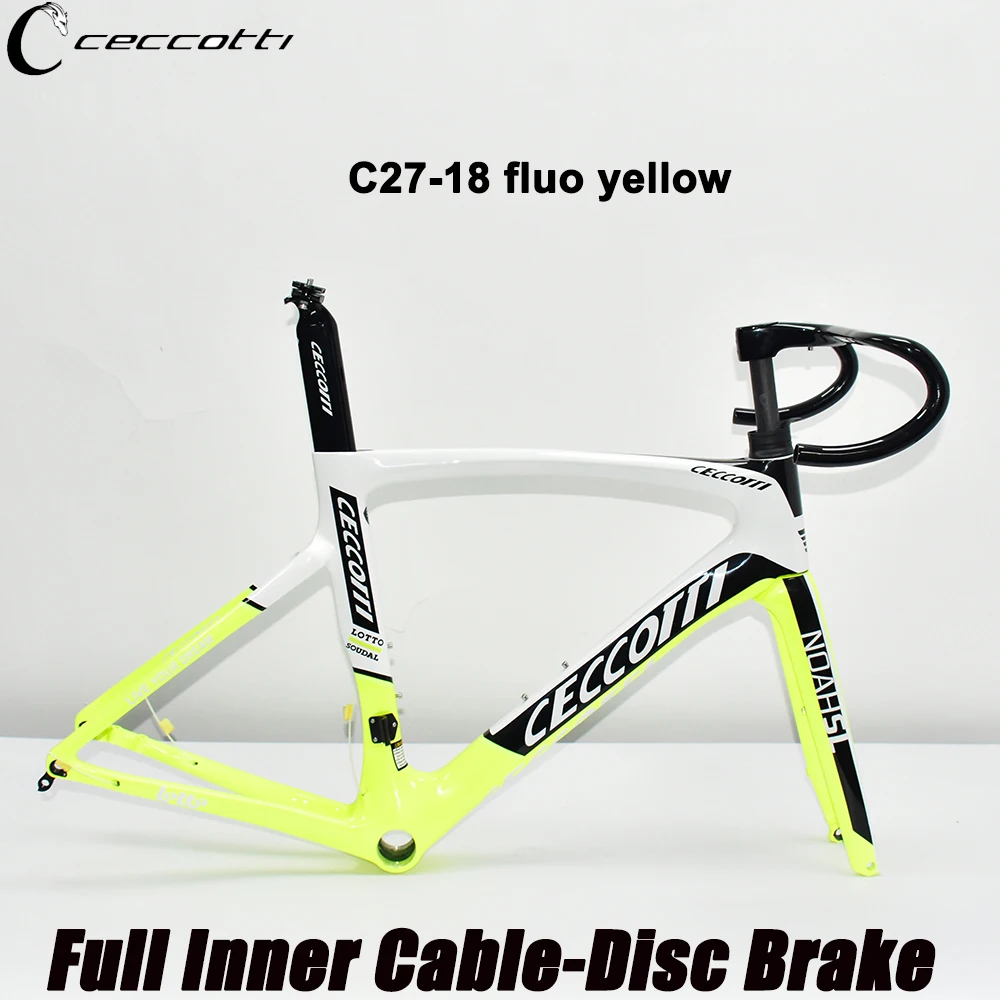 Sequel-Full Inner Cable Road Bike Frame, T1000 Carbon Fiber, The Newest Design Bicycle Frameset