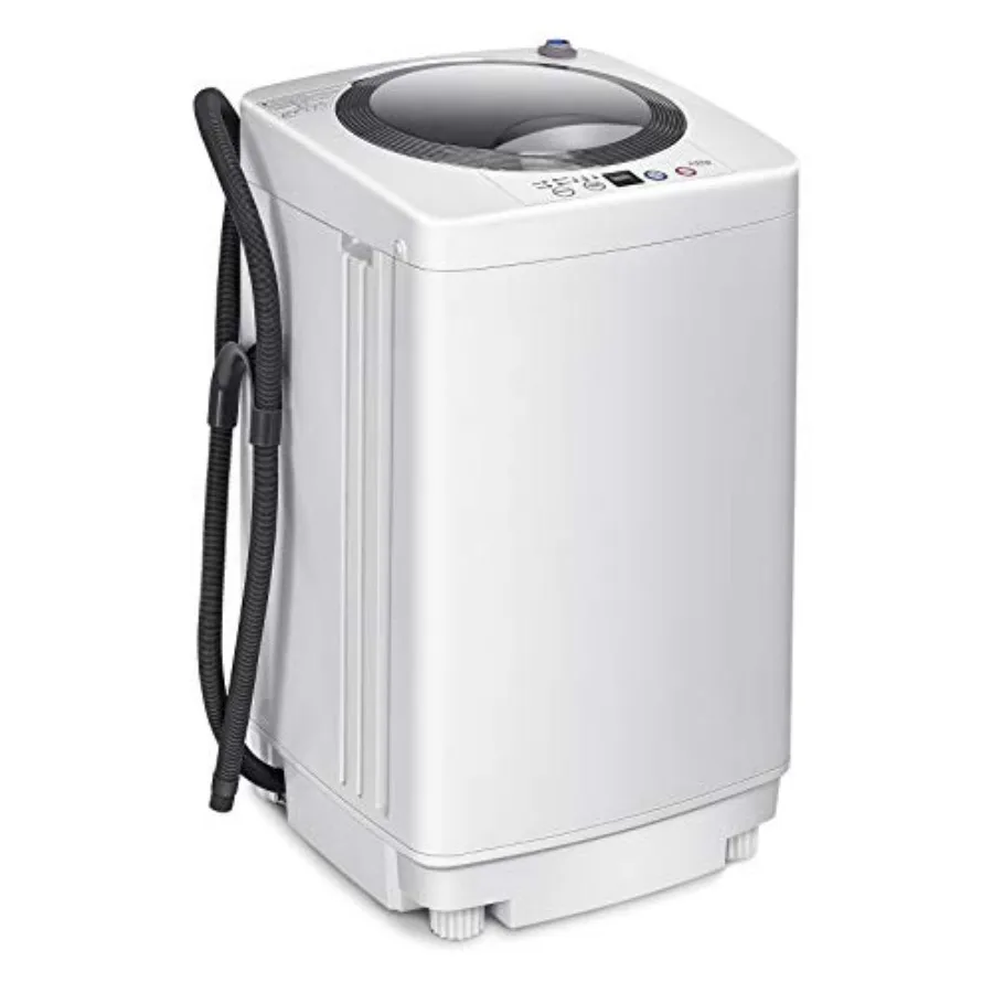 

Portable Compact Full-Automatic Washing Machine with Drain Pump for Home Use Ideal for Small Apartments and Dorm Rooms Efficien