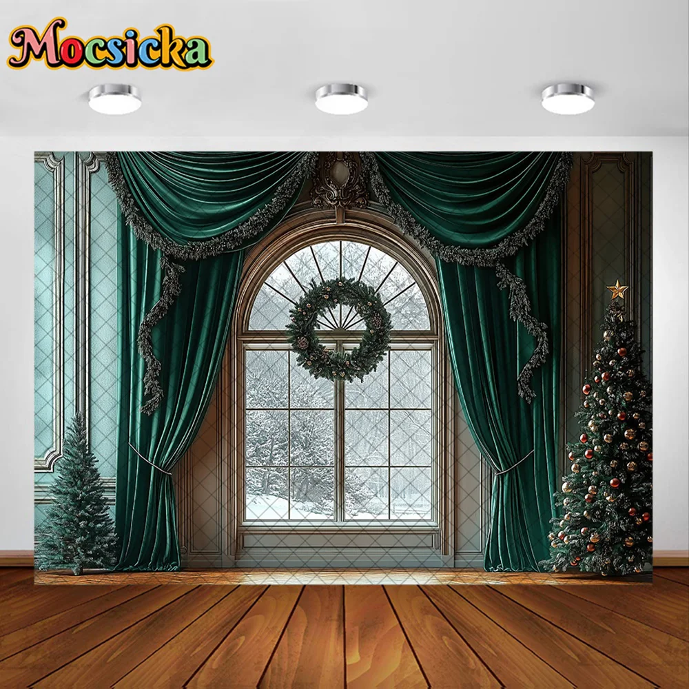 Mocsicka التصوير خلفية الموقد ويندوز غرفة الديكور الأسرة عيد الميلاد عطلة صورة خلفيات الصور للصور