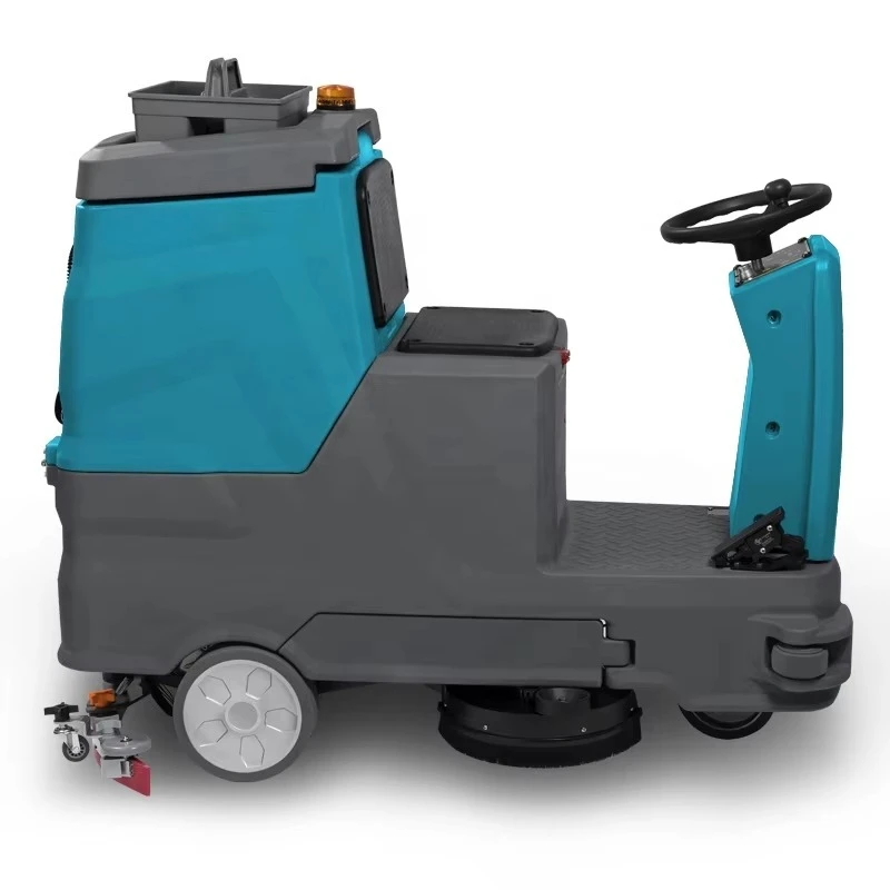 SJ800 Промышленные скрубберы для пола Другое чистящее оборудование Машина для чистки плитки с электродвигателем CE Шанхай поставляется 800 Вт