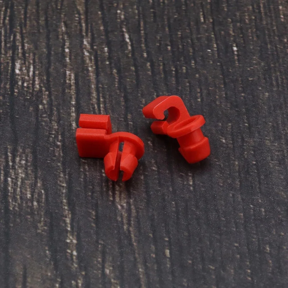 1set Car Left Right Driver Door Lock Rod Clips For Most Car 2-3.5mm Hole Plastic Rivet Auto Interior Fasteners Fixing Clip