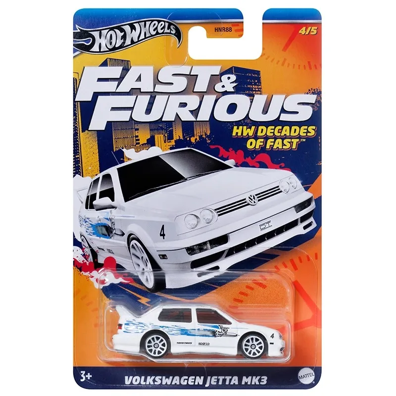 Hot Wheels Fast & Furious-coche fundido a presión para niños, juguetes para niños, HW, década de rápido, EL Camino, Chevrolet, Nova, Buick,