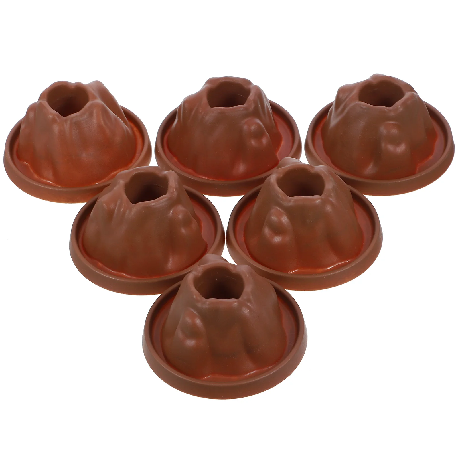

6 Pcs Volcano Experiment Kit Small Model Models Shell Explore Volcanoes Science Project Educational Toys Gifts