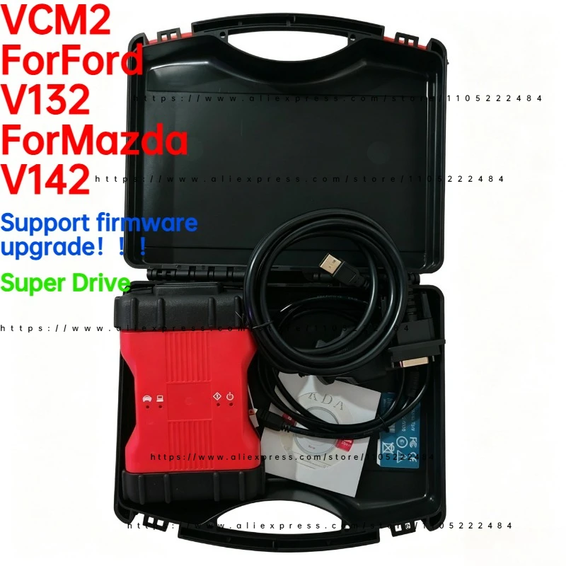 Support upgrade VCM2 for Ford V132 for Mazda V142 Diagnostic Tools Interface Multi-language VCM II Scanner Car Scanner Tool