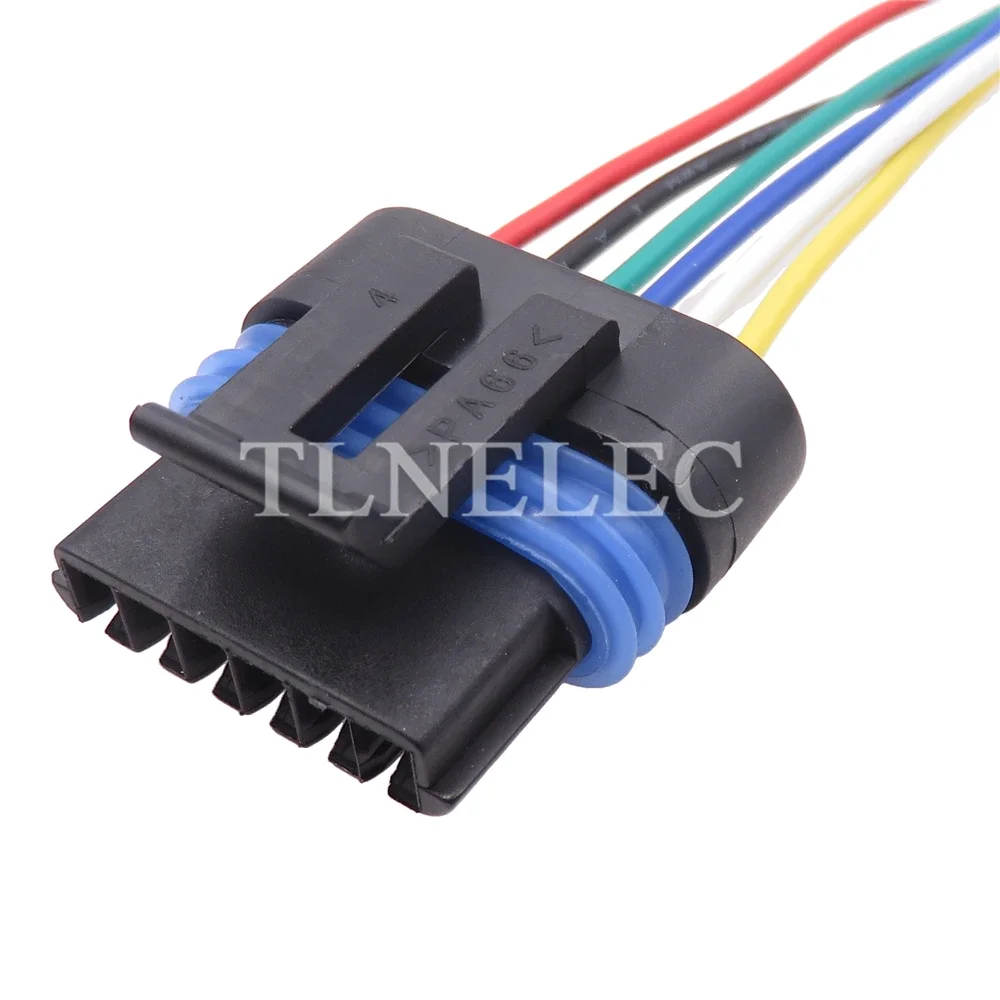 6 Pin Way Auto Electronic Accelerator Pedal Sensor Socket with Wires Car Male Female Wiring Cable Connectors 12066317 12162261