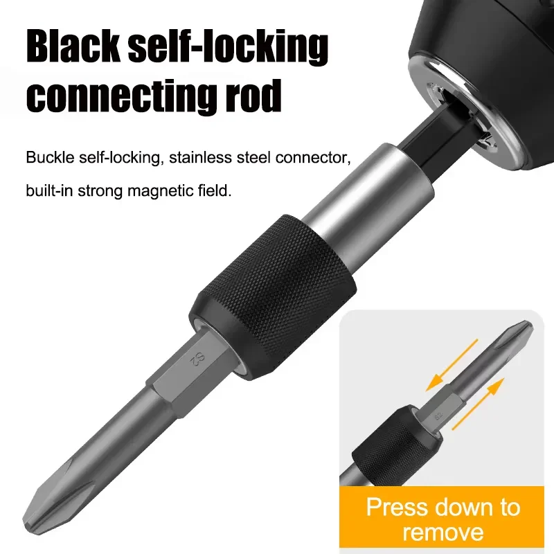 

Hexagonal Quick Conversion Joint 60/100/150mm Hexagonal Handle Connecting Rod Electric Drill Conversion Head 6.35mm Interface