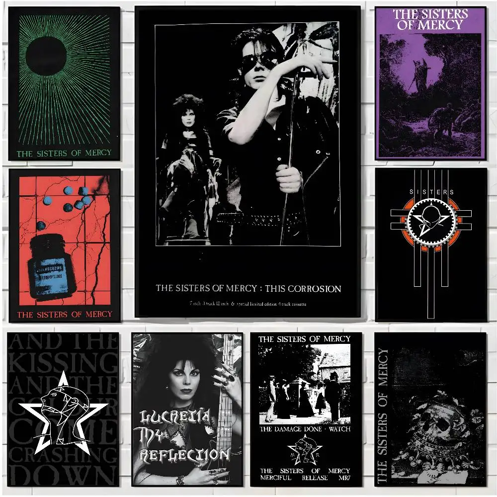 

The S-Sisters of M-Mercy band Poster HD art poster for home living room bar office decoration sticky, waterproof