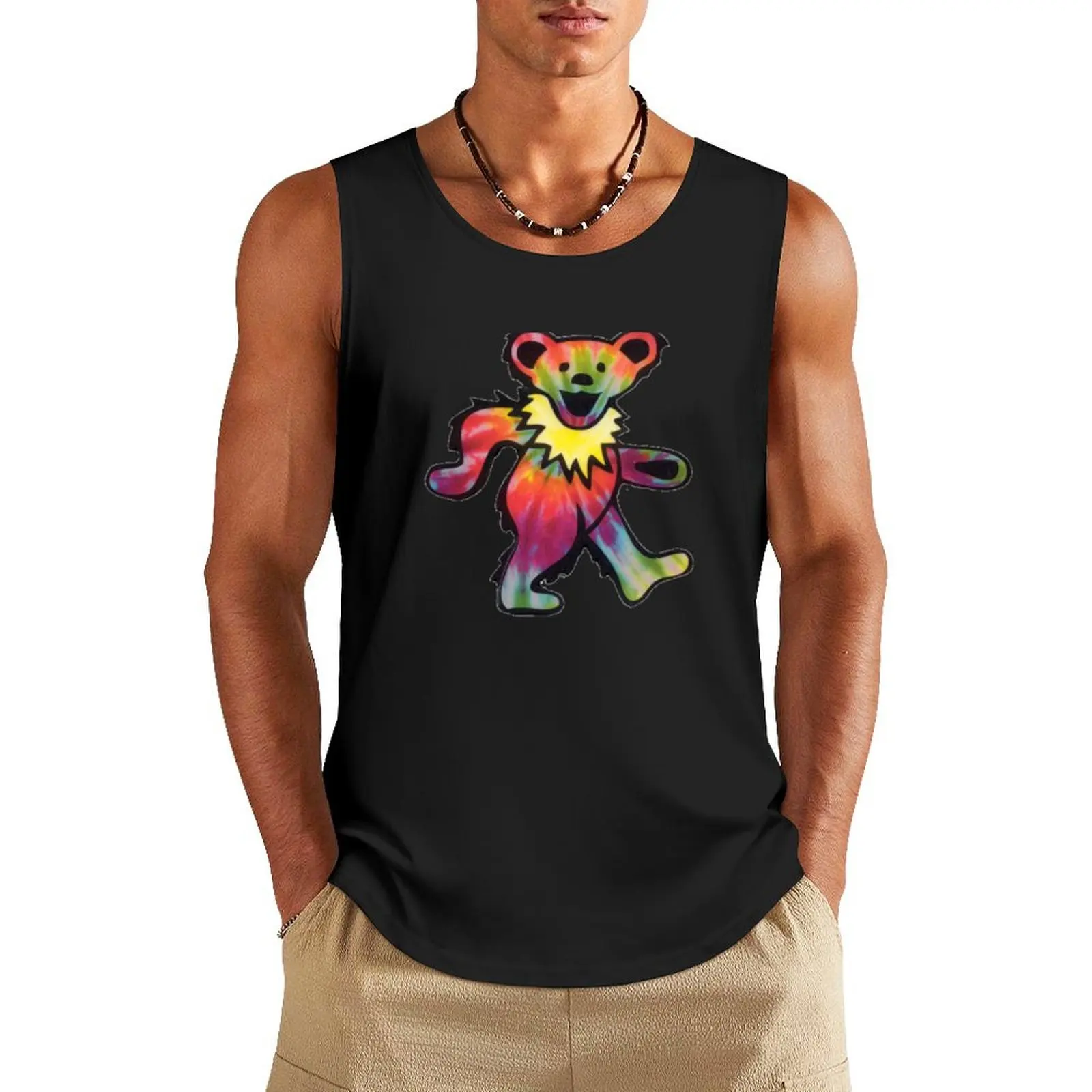 

Walking colorful doll Tank Top man sexycostume men gym best selling products anime t-shirts