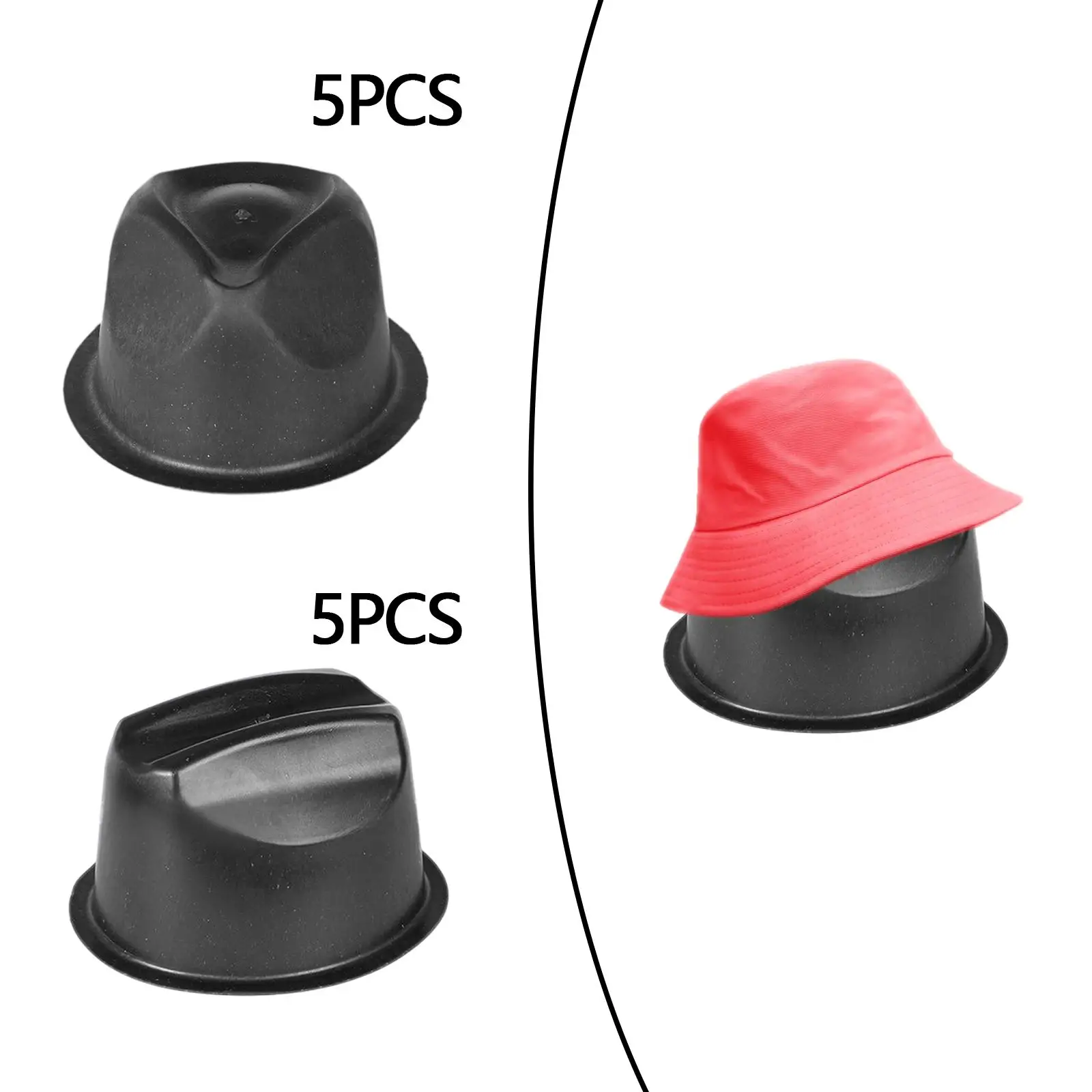 Hat Shaper Insert Support Rack for Baseball Cap Display Stand Holder Organizer with Dome Shape for Cowboy Hat Storage 3