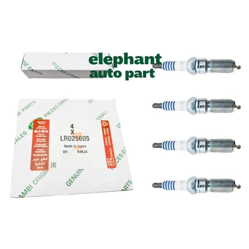 

1PC / 4PCS / 6PCS Genuine Spark Plug LR025605 For JAGUAR XE XF XJ LAND ROVER DISCOVERY FREELANDER 2 RANGE ROVER EVOQUE 2.0T