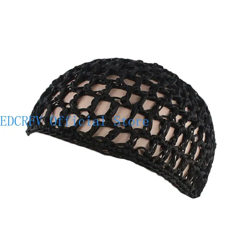 

652F Elegant Handwoven Pullover Hat Breathable Hat Crochet Hollow Hat Holiday Crochet Hat Handwoven Hair Net