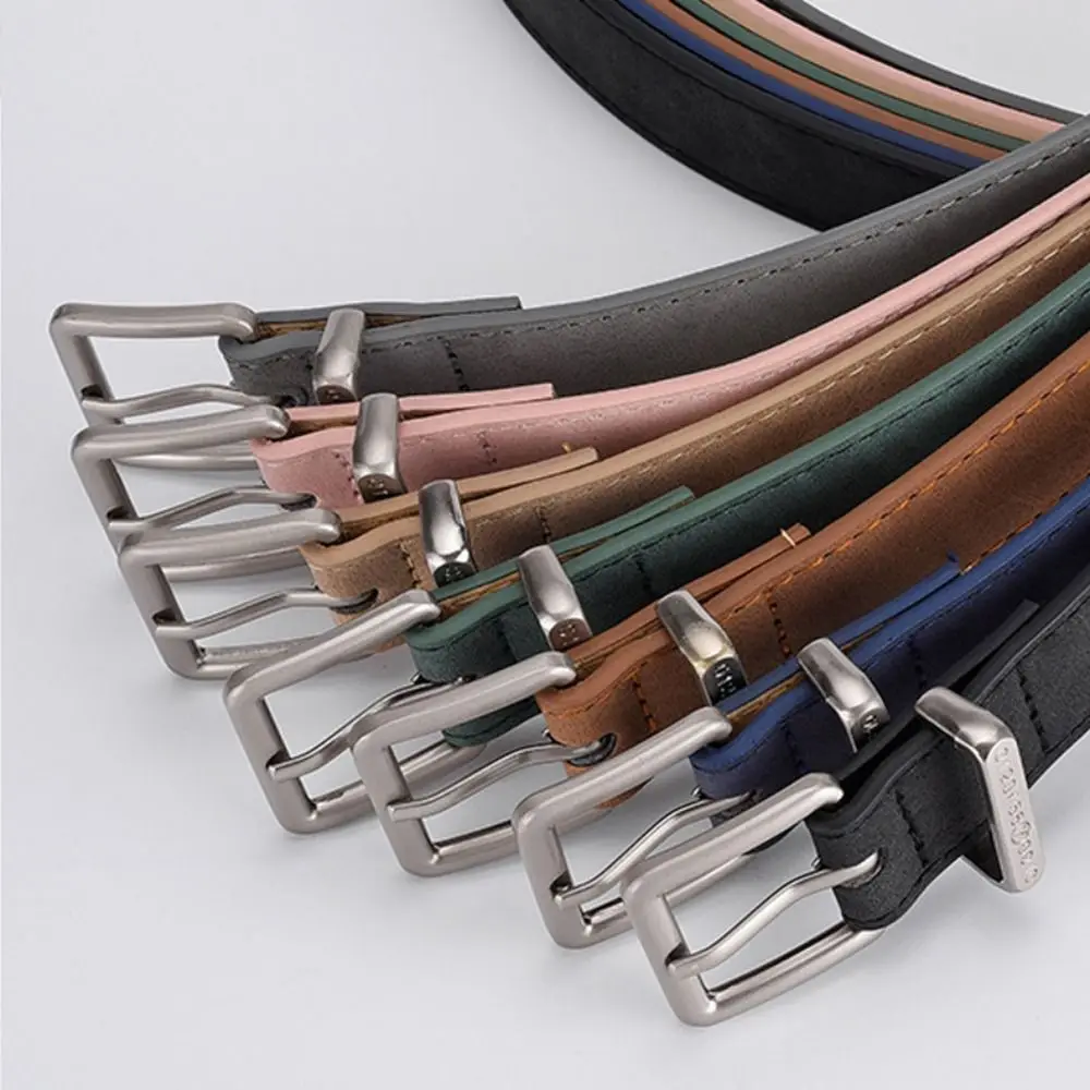 Ceinture en cuir pour femmes, Design de luxe décontracté, marque, mode, sangle de taille, pantalon, robe