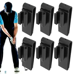 Clip de Putter para bolsa de Golf, Clip de bolsa de Golf de 6 piezas, Clips de bolsa de Club de Golf, soporte de abrazadera para organizador de Putter de bolas