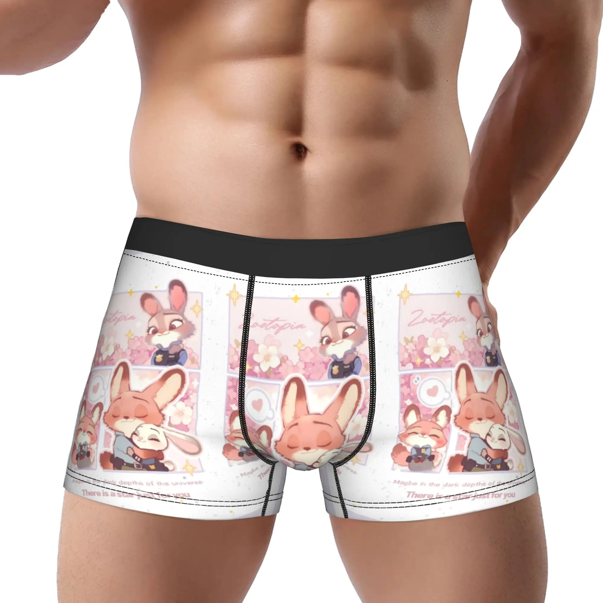 

adults 18 plus boxers Zootopia 2 Underpants Breathbale Panties Men Underwear Ventilate Shorts Boxer Briefs
