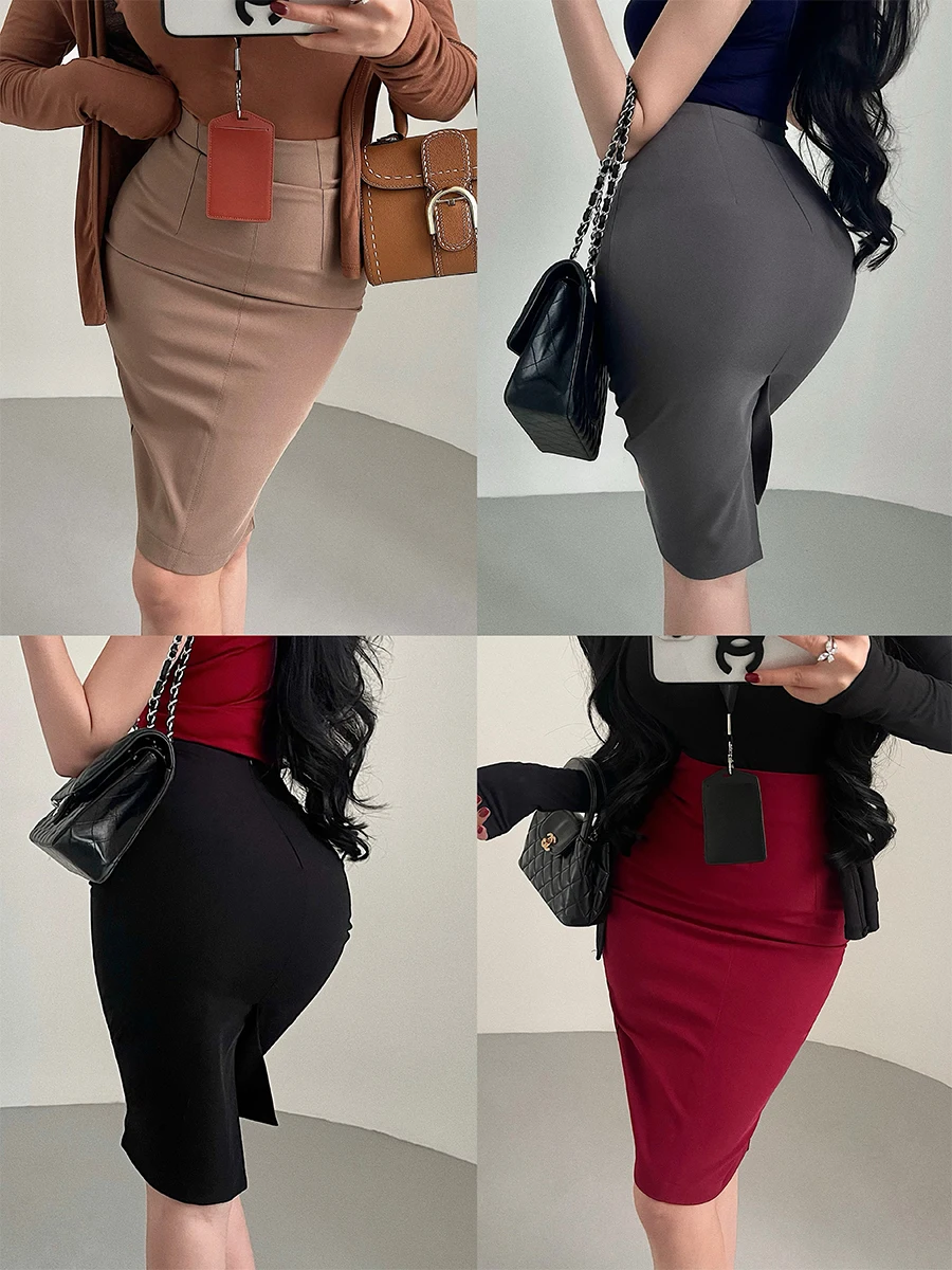 

Bodycon Skirt Autumn Woman Satin Blue Shiny Silver Beach Bohemian Gray Purple Gradient Yellow Green Flowy Lightweight Matching