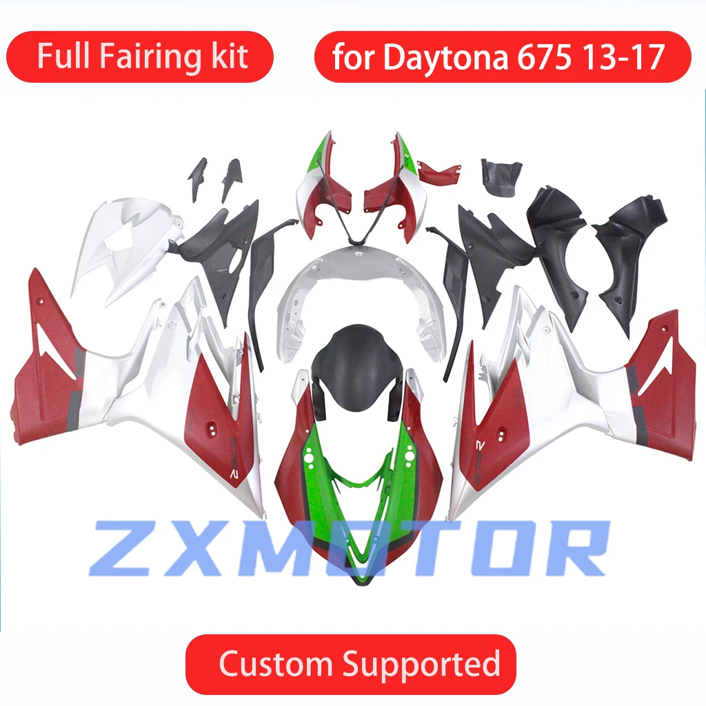 

Race Fairing Body Kit 675R 2013 2014 2015 2016 2017 Fairings Motorcycle Cowling for Triumph Daytona 675 13 14 15 16 17