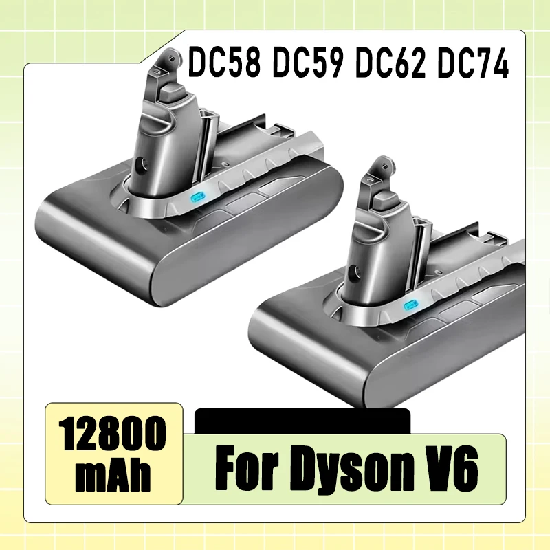 Зарядное устройство для аккумулятора Dyson V6 21,6 В 12800 мАч для пылесоса Dyson V6 DC58, DC59, DC62,650,770,880,SV03,SV04,SV05,SV06,SV07,SV09 Зарядное устройство для аккумулятора Dyson V6 21,6 В 12800 мАч для пылесоса Dyson V6 DC58, DC59, DC62,650,770,880,SV03,SV04,SV05,SV06,SV07,SV09