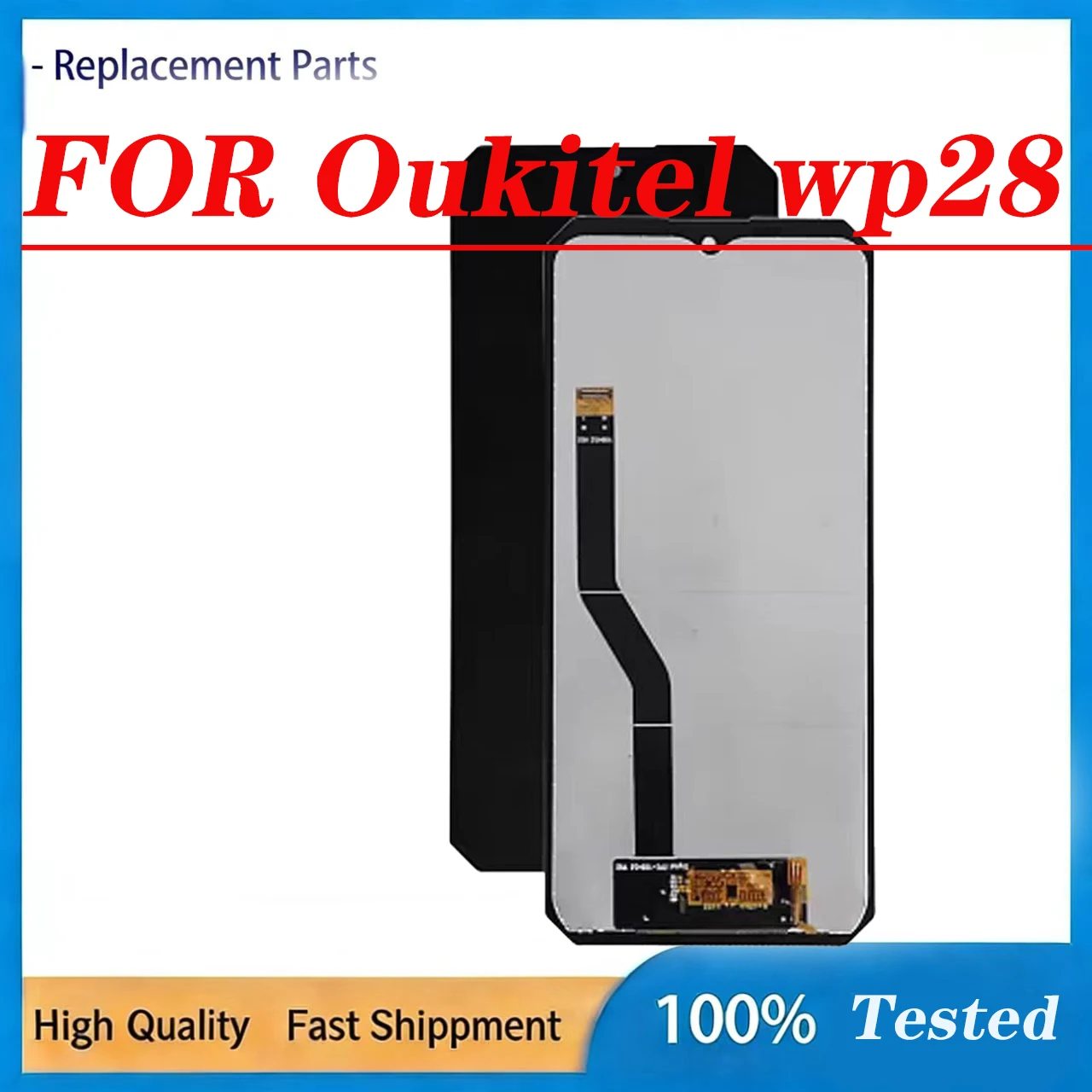 For Oukitel WP28 / WP28S / WP28E LCD 60hz Screen Display Touch Digitizer Assembly Replacement Smartphone